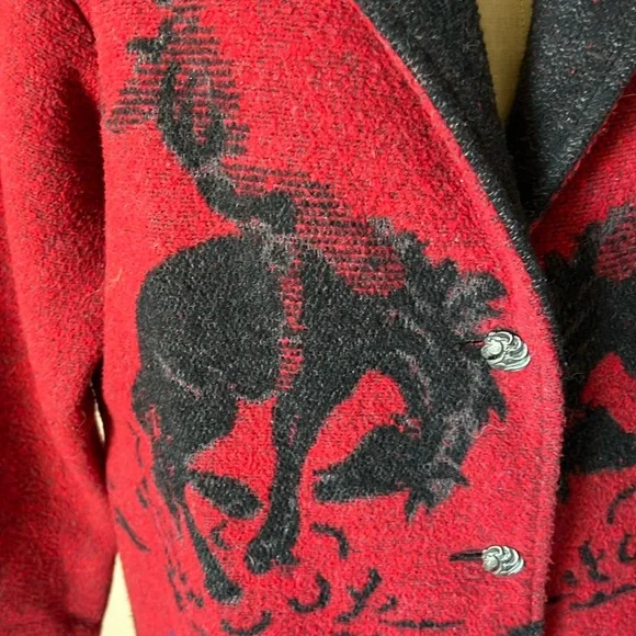 Vintage Cowboy Cowgirl Rodeo Duster Jacket